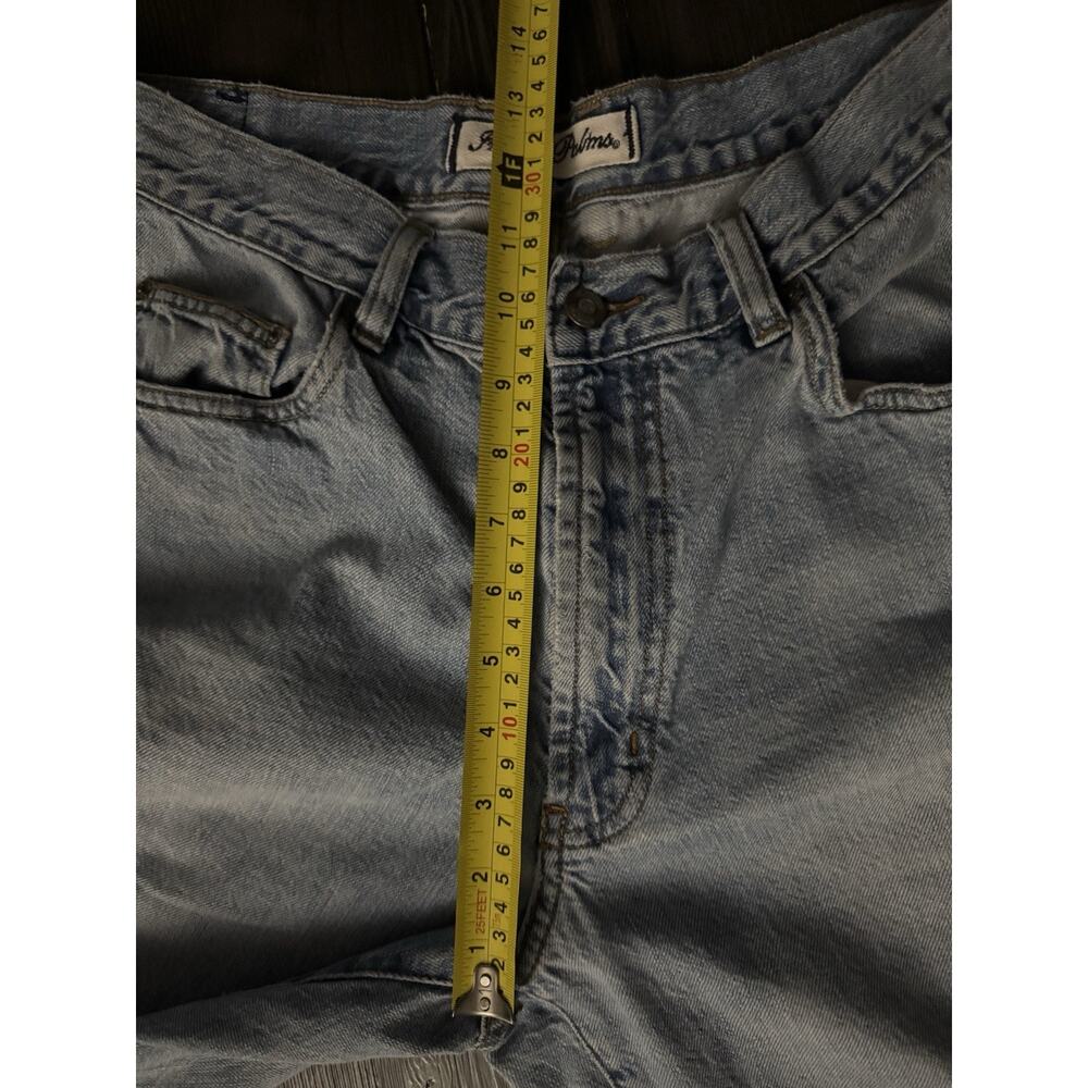 Indigo Palms‎ Size 36 X 32 Women's Jeans Cropped Mid Rise Soft Light Indigo Blue - Picture 9 of 13